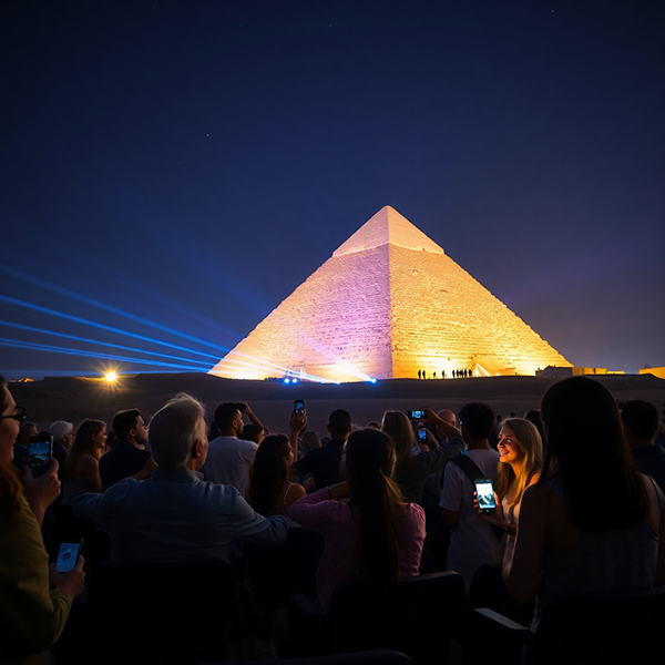Sound and Light Show Pyramids 2