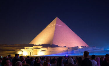 Sound and Light Show - Pyramids