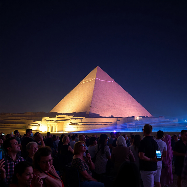 Sound and Light Show - Pyramids