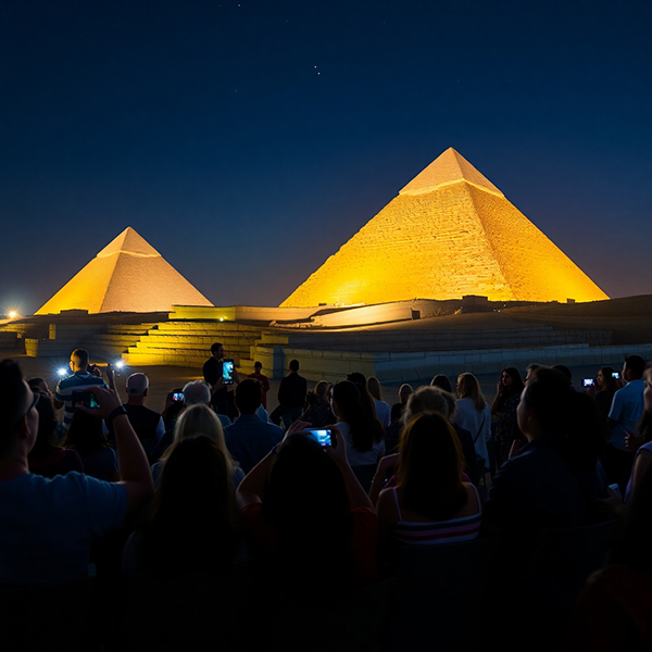 Sound and Light Show - Pyramids