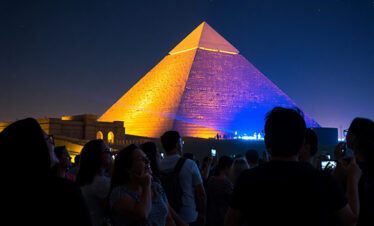 Sound and Light Show - Pyramids